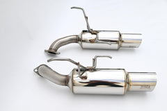 Invidia GT N1 Axle Back Exhaust w/ Stainless Steel Tips Subaru WRX 2022-2026 | HS22SW4AG1GSL