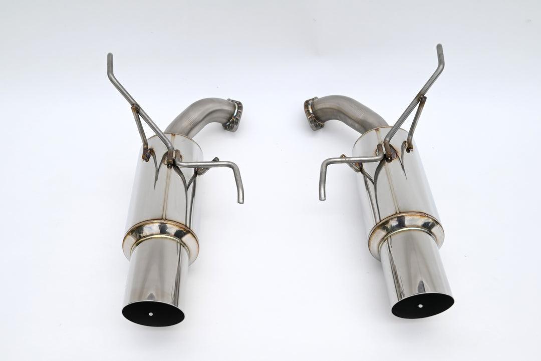 Invidia GT N1 Axle Back Exhaust w/ Stainless Steel Tips Subaru WRX 2022-2026 | HS22SW4AG1GSL