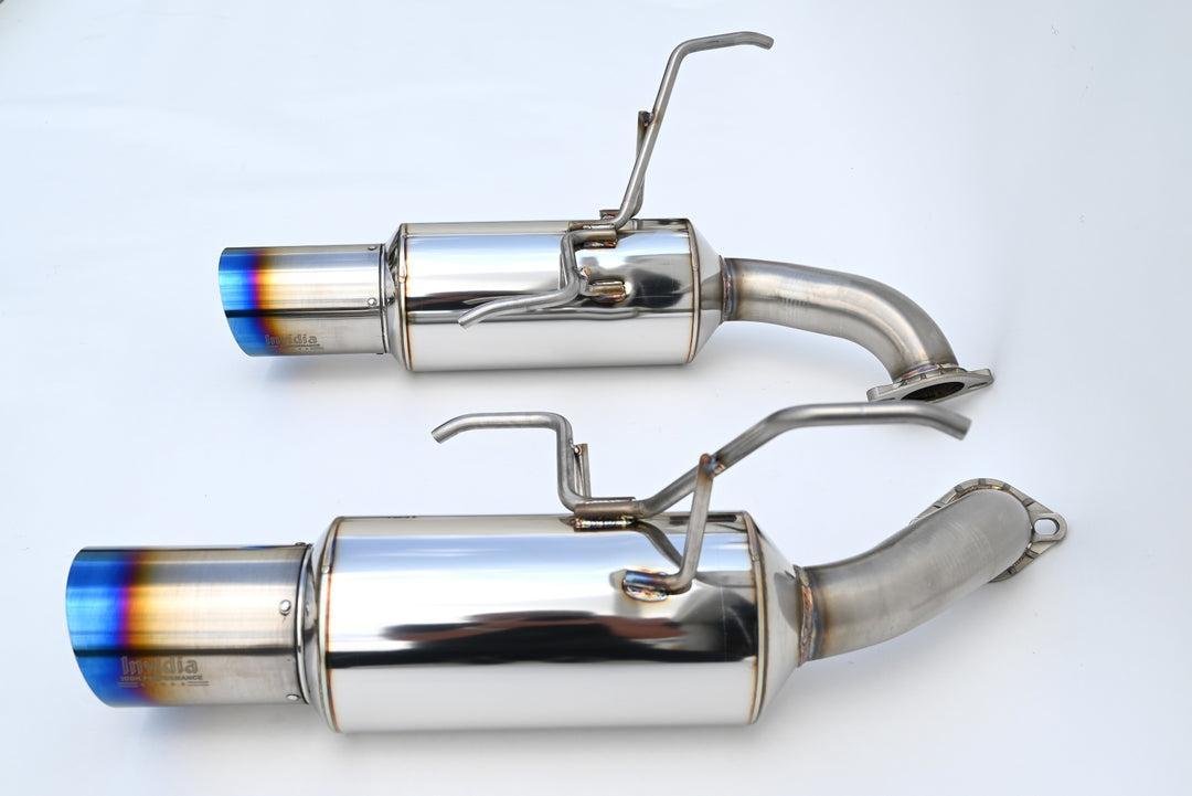 Invidia GT N1 Axle Back Exhaust w/ Titanium Tips Subaru WRX 2022-2026 | HS22SW4AG1GTL