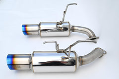 Invidia GT N1 Axle Back Exhaust w/ Titanium Tips Subaru WRX 2022-2026 | HS22SW4AG1GTL