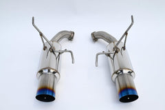 Invidia GT N1 Axle Back Exhaust w/ Titanium Tips Subaru WRX 2022-2026 | HS22SW4AG1GTL