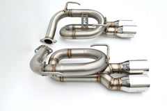 Invidia Gemini Axle Back Single Layer Exhaust w/ Stainless Tips Subaru WRX 2022-2026 | HS22SW4AT4SSL