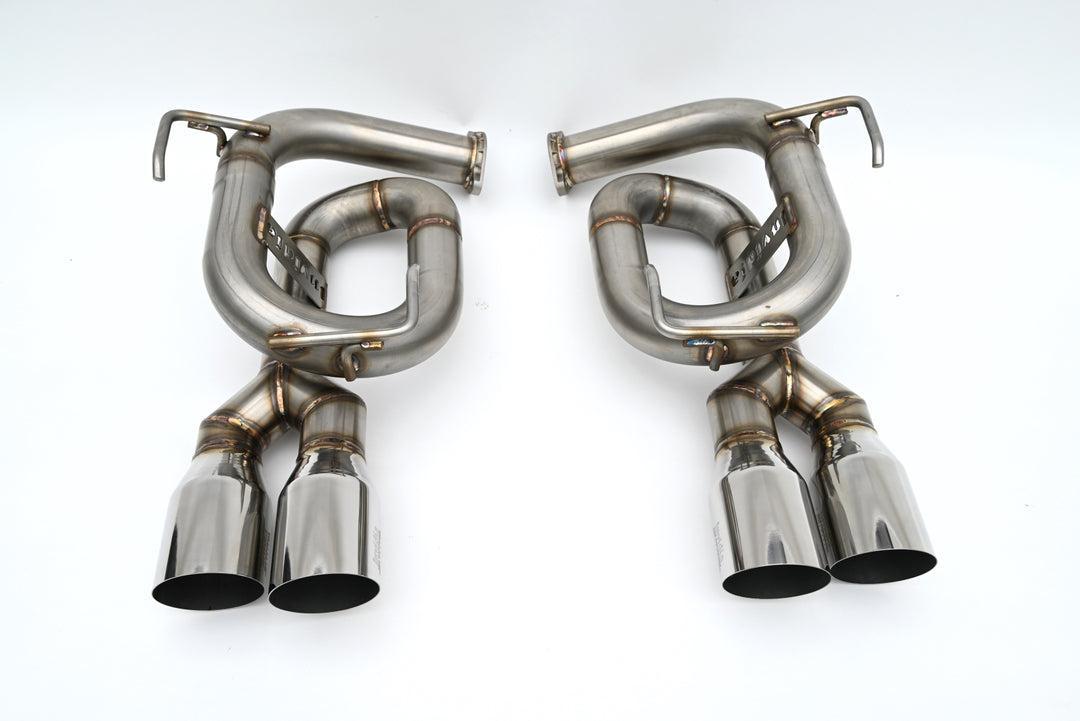 Invidia Gemini Axle Back Single Layer Exhaust w/ Stainless Tips Subaru WRX 2022-2026 | HS22SW4AT4SSL