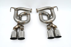 Invidia Gemini Axle Back Single Layer Exhaust w/ Stainless Tips Subaru WRX 2022-2026 | HS22SW4AT4SSL