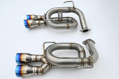 Invidia Gemini Axle Back Single Layer Exhaust w/ Titanium Tips Subaru WRX 2022-2026 | HS22SW4AT4STL