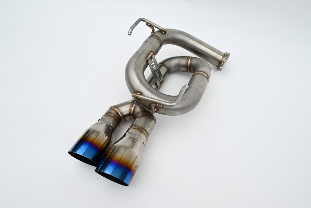 Invidia Gemini Axle Back Single Layer Exhaust w/ Titanium Tips Subaru WRX 2022-2026 | HS22SW4AT4STL
