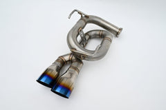 Invidia Gemini Axle Back Single Layer Exhaust w/ Titanium Tips Subaru WRX 2022-2026 | HS22SW4AT4STL