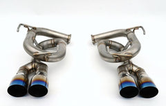Invidia Gemini Axle Back Single Layer Exhaust w/ Titanium Tips Subaru WRX 2022-2026 | HS22SW4AT4STL