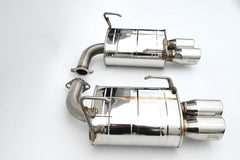 Invidia Q300 Axle Back Exhaust w/ Rolled Dual Wall Stainless Steel Tips Subaru WRX 2022-2026 | HS22SW4AQ4RSL