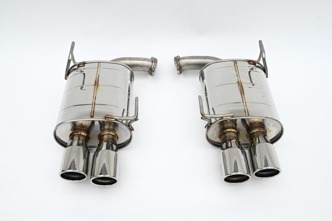 Invidia Q300 Axle Back Exhaust w/ Rolled Dual Wall Stainless Steel Tips Subaru WRX 2022-2026 | HS22SW4AQ4RSL