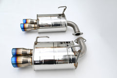 Invidia Q300 Axle Back Exhaust w/ Rolled Dual Wall Titanium Tips Subaru WRX 2022-2026 | HS22SW4AQ4RTL