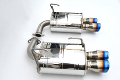 Invidia Q300 Axle Back Exhaust w/ Rolled Dual Wall Titanium Tips Subaru WRX 2022-2026 | HS22SW4AQ4RTL