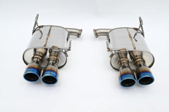 Invidia Q300 Axle Back Exhaust w/ Rolled Dual Wall Titanium Tips Subaru WRX 2022-2026 | HS22SW4AQ4RTL