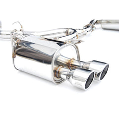 Invidia Q300 Stainless Steel Rolled Quad Tip Cat Back Exhaust Subaru WRX 22-26 | HS22WRXG3S