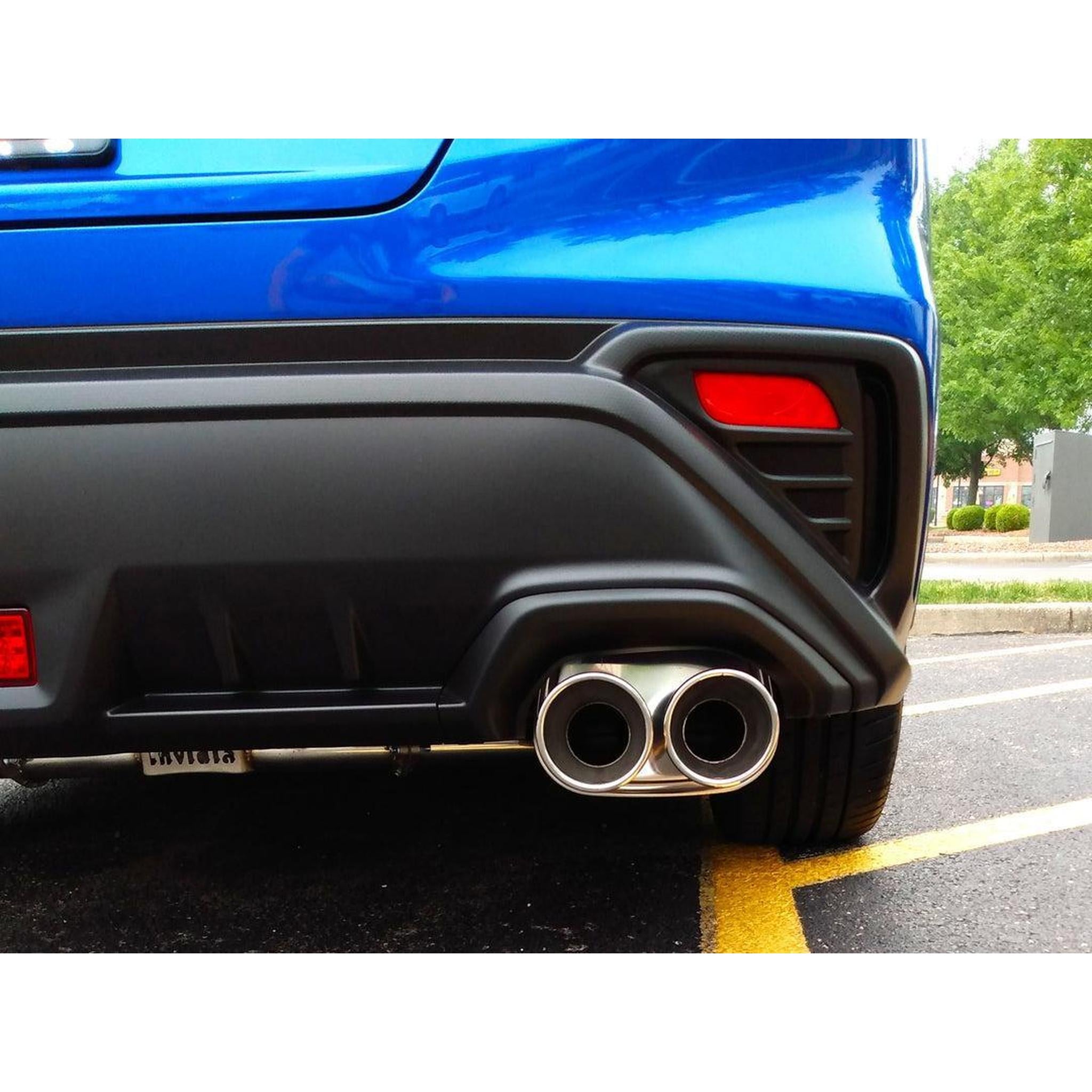 Invidia Q300 Stainless Steel Rolled Quad Tip Cat Back Exhaust Subaru WRX 22-26 | HS22WRXG3S