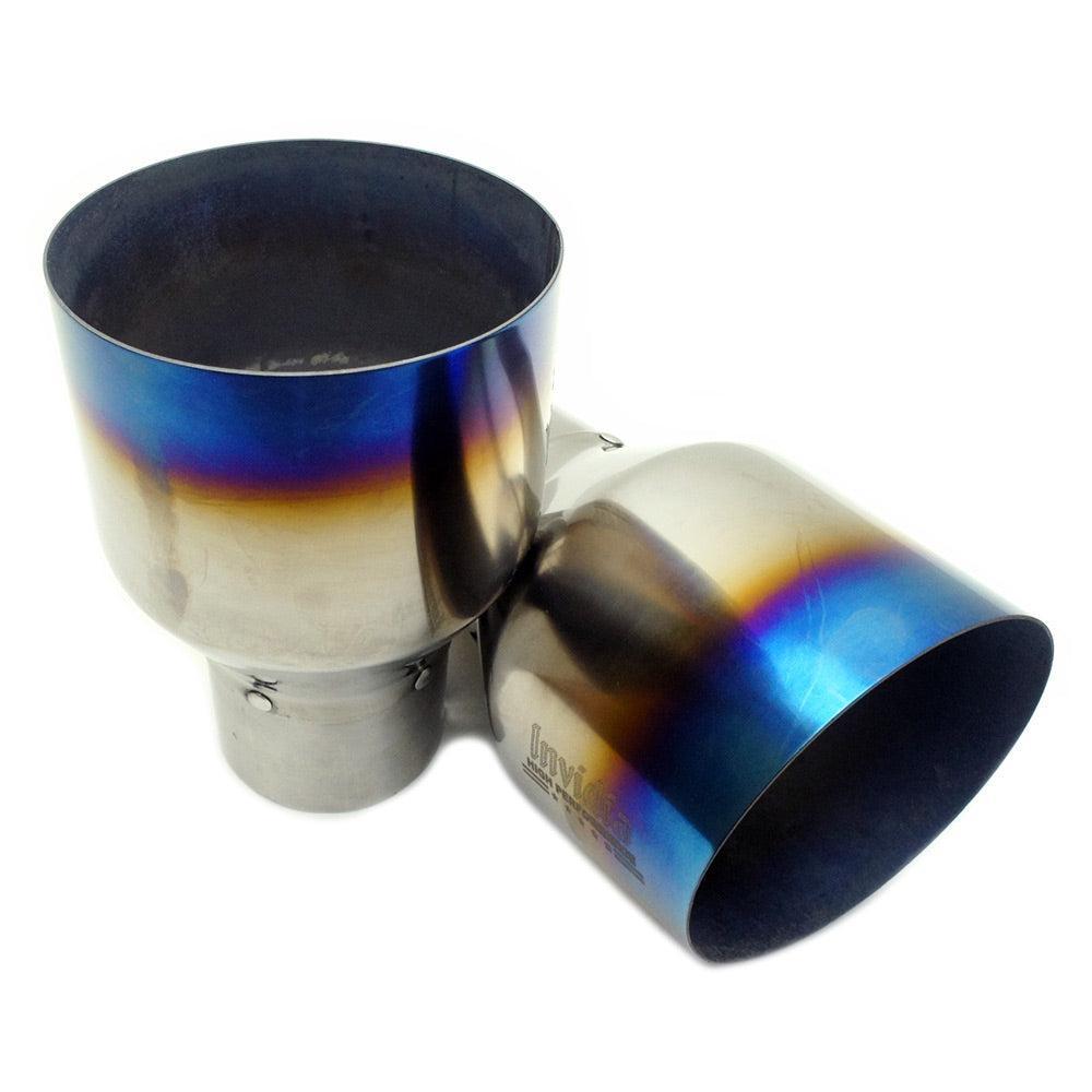 Invidia Q300 Titanium Tip Cat Back Exhaust Titanium Tip Honda Civic Type R 22-25 | HS22CTRFQ33STL