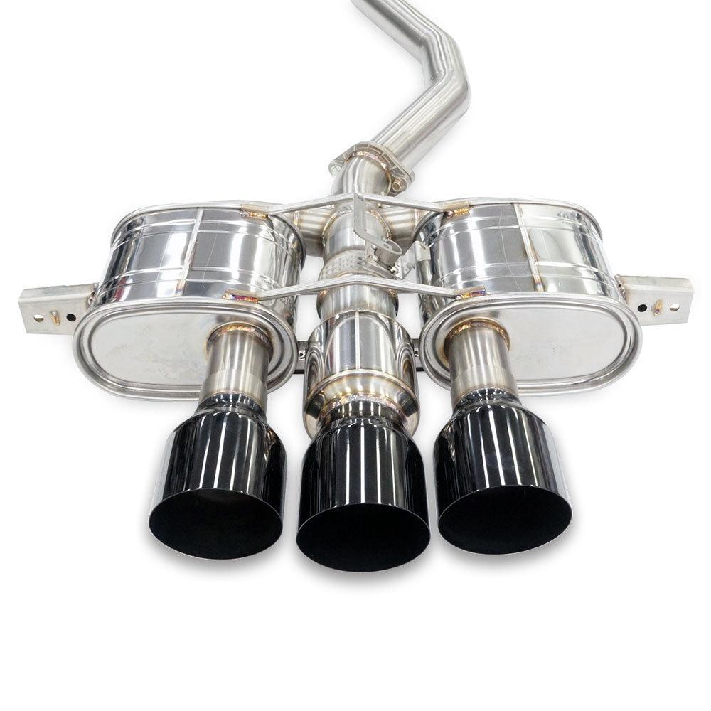 Invidia Q300 Titanium Tip Cat Back Exhaust Titanium Tip Honda Civic Type R 22-25 | HS22CTRFQ33STL