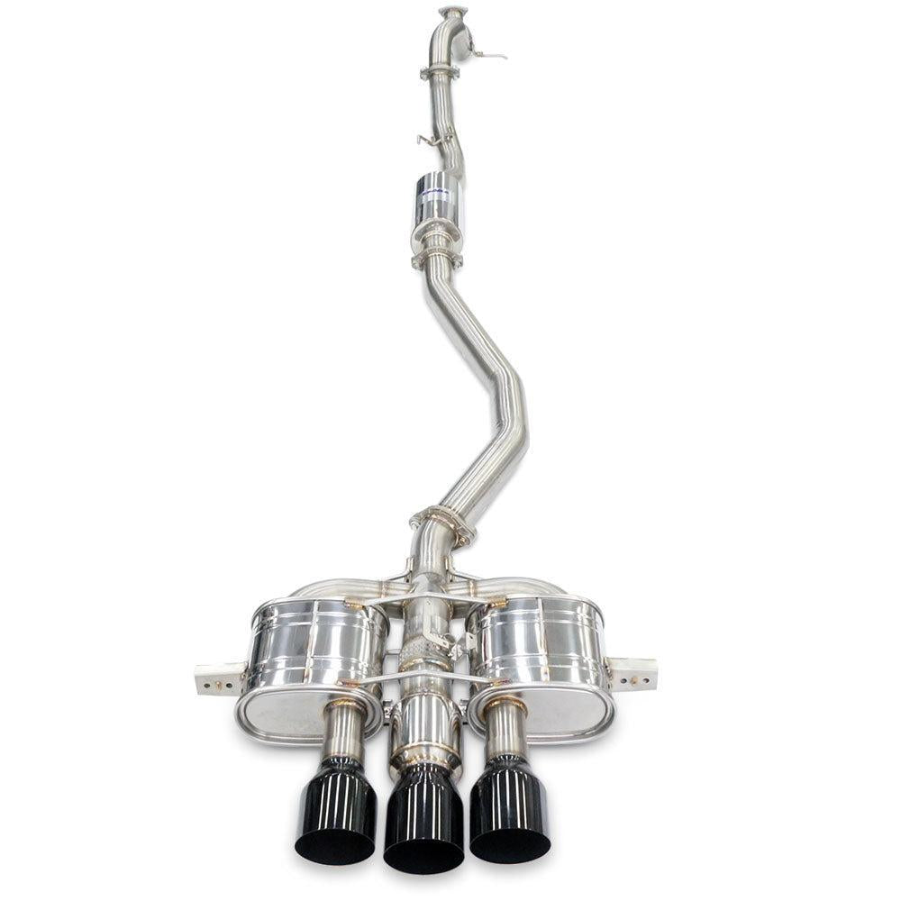 Invidia Q300 Titanium Tip Cat Back Exhaust Titanium Tip Honda Civic Type R 22-25 | HS22CTRFQ33STL
