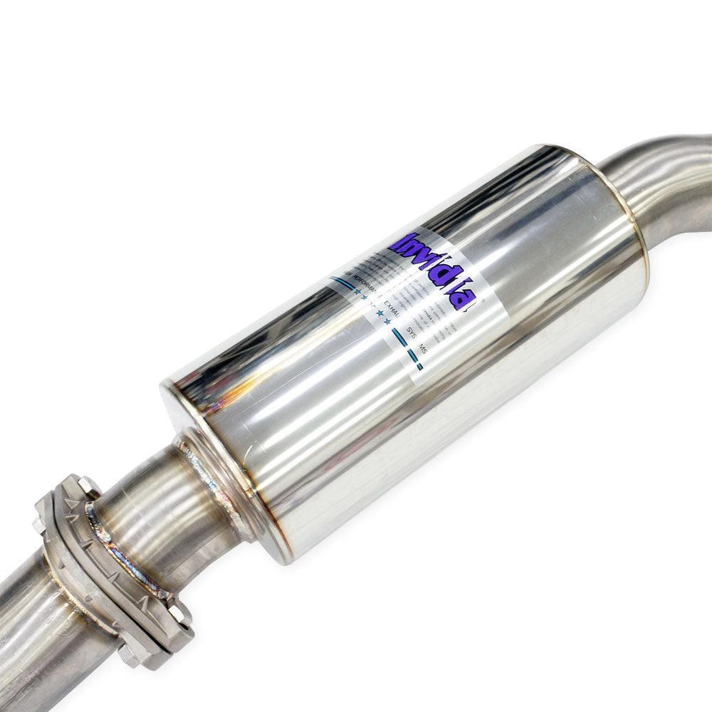 Invidia Q300 Titanium Tip Cat Back Exhaust Titanium Tip Honda Civic Type R 22-25 | HS22CTRFQ33STL