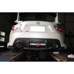 Invidia R400 Gemini Cat Back Exhaust SS Tip Subaru BRZ 13-26 / Toyota 86 2017-2026 | HS12SST7GM1SS