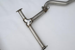 Invidia Resonated Ultra Quiet 60mm Mid Pipe Subaru WRX 2022-2026 | HS22SW4OE6MIPRL