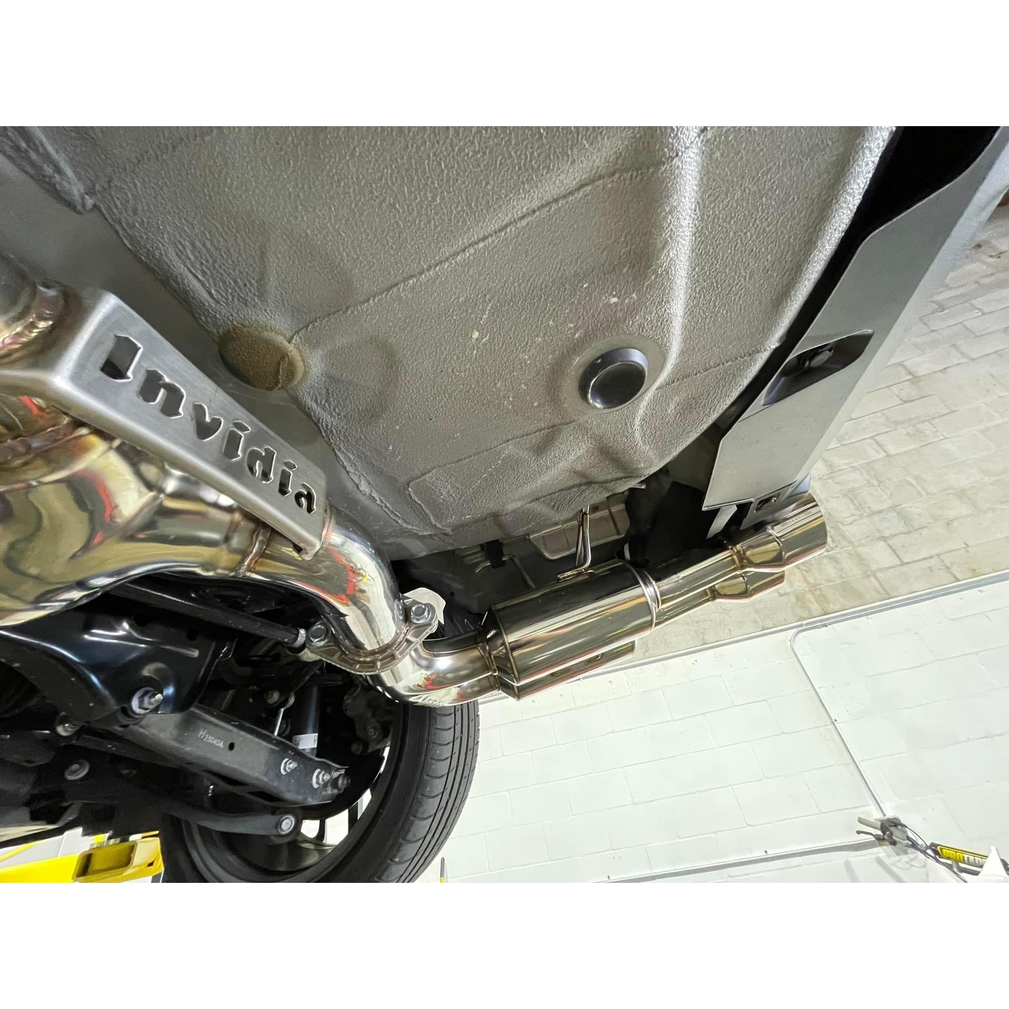 Invidia WRX 2022-2026 R400 Cat Back Exhaust Quad Tip Subaru | HS22WRXGM4SS