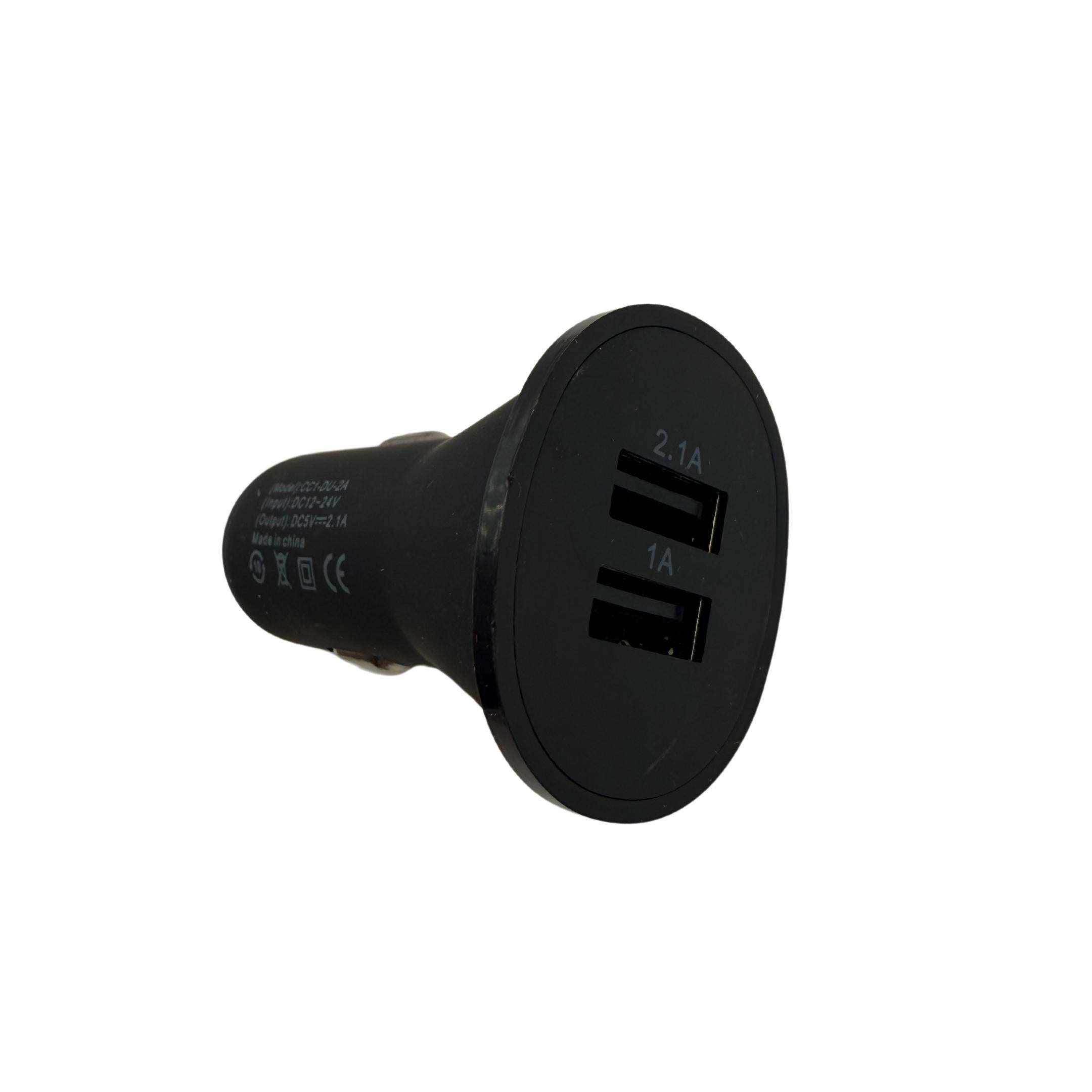 JDM Station JS Cigarette Lighter Dual Port USB Adapter - Universal