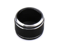 JDM Station Textured Mirror Trim Knob Black Subaru WRX / STI 2015-2021 | JDMS-SUBMIR-BK