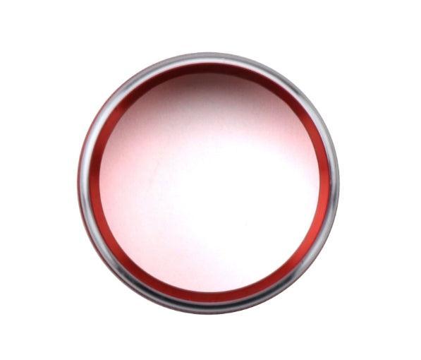 JDM Station Textured Mirror Trim Knob Cover Red (Single) WRX / STI 2015-2021 | JDMS-SBMIR-SBRD
