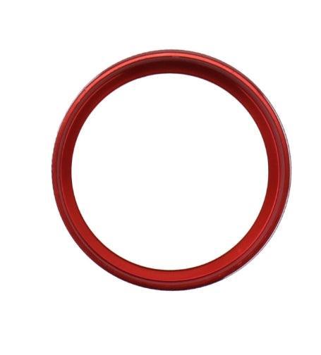 JDM Station Textured Mirror Trim Knob Cover Red (Single) WRX / STI 2015-2021 | JDMS-SBMIR-SBRD