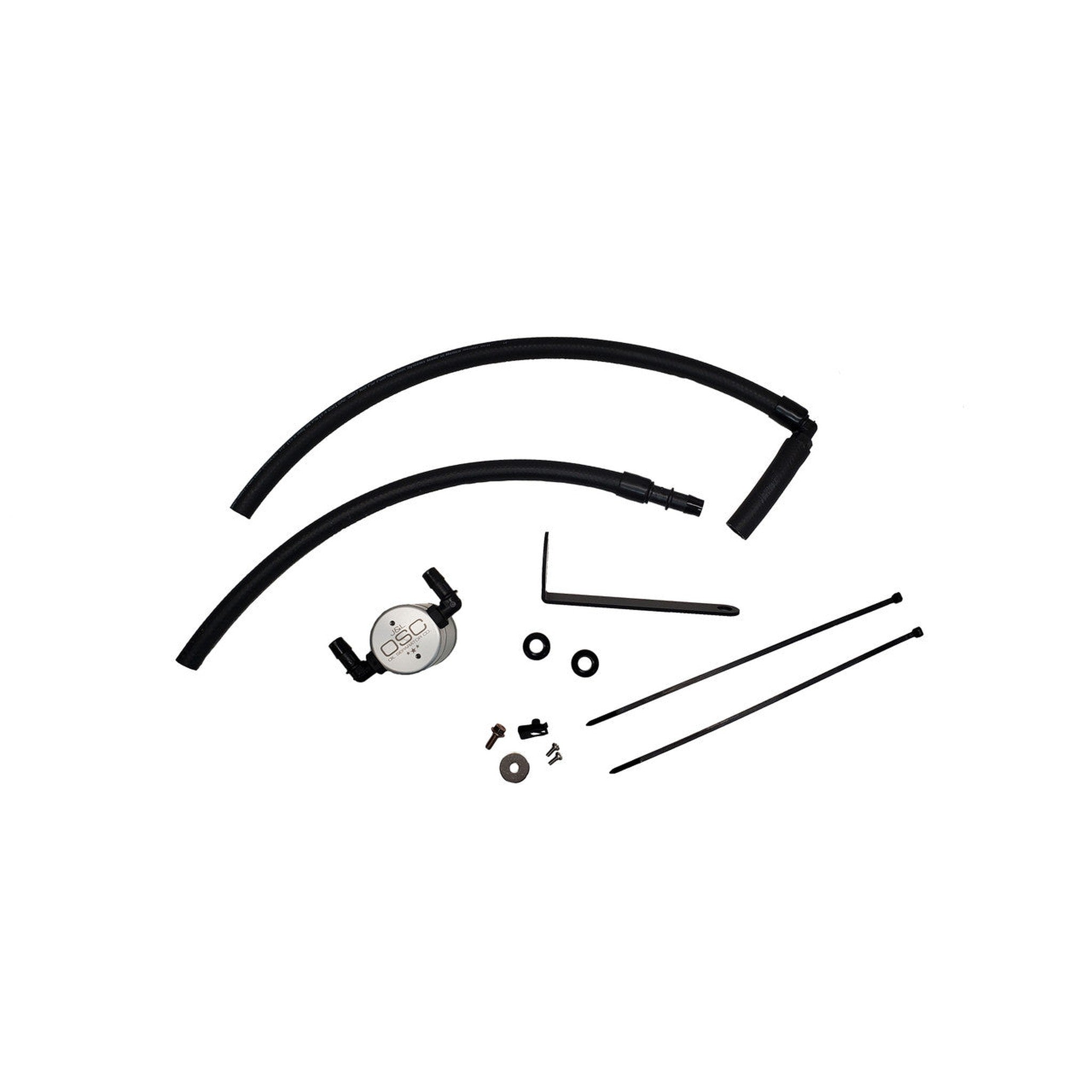 J&L Oil Separator 3.0 Passenger Side Satin Subaru BRZ / Toyota GR86 2022-2026 | 3117P-C