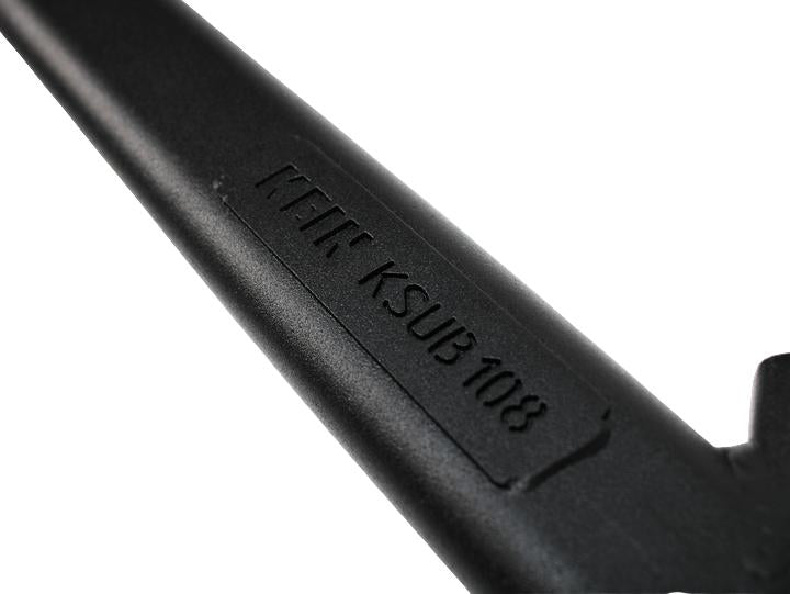 KEIN Power Brace Rear Lower Black 08-14 WRX / STI / 08-11 Impreza / 08-13 Forester | KSUB108-BK