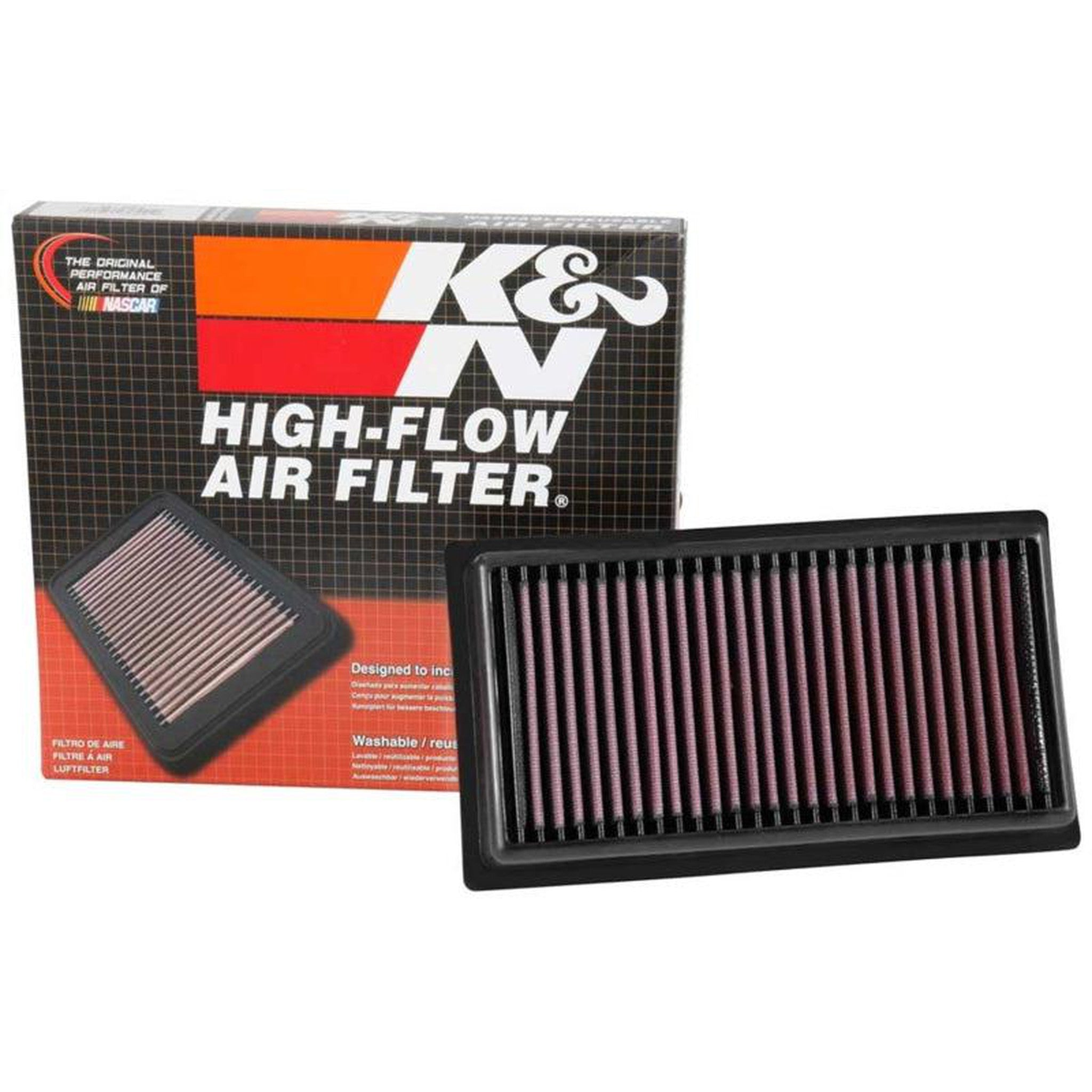 K&N Factory Airbox Drop-In Air Filters Subaru BRZ 2017-2024 / Toyota FT-86 2017-2026