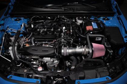 K&N Typhoon Cold Air Intake Silver Honda Civic SI 2022-2026 | 69-1509TC