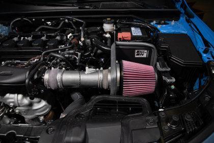 K&N Typhoon Cold Air Intake Silver Honda Civic SI 2022-2026 | 69-1509TC