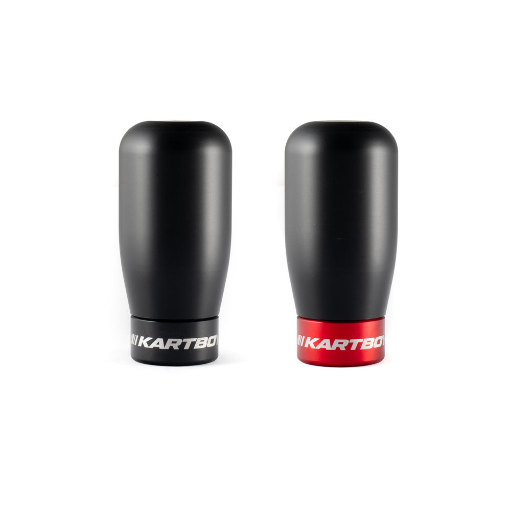 Kartboy StackLock Gravel Shift Knob Kit Black Delrin Cylinder Subaru WRX / STI / BRZ | KB-014-01005