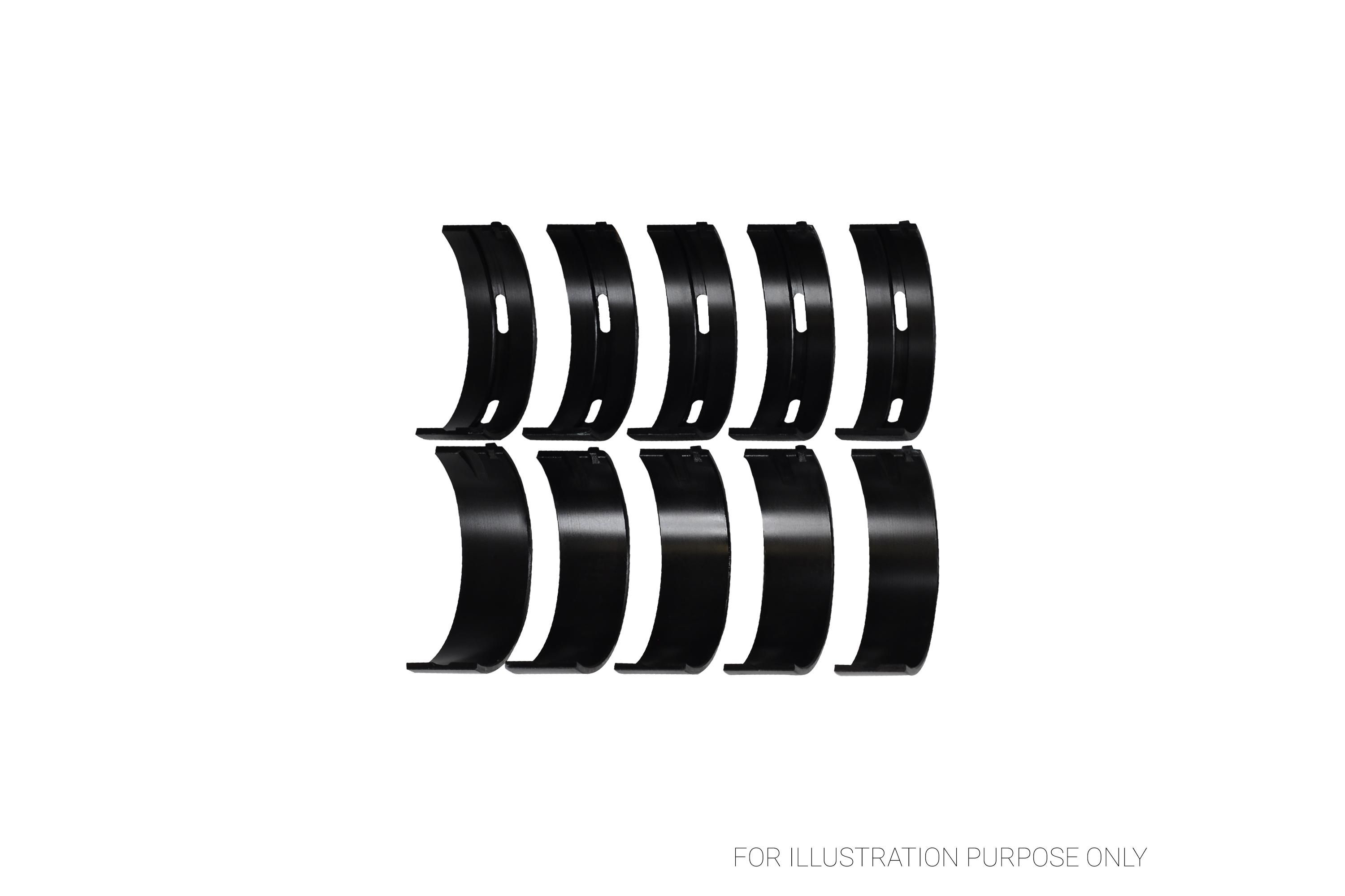 King Performance Size 0.25 Main Bearing Set Mitsubishi EVO X 2008-2015 | MB5722XPC0.25