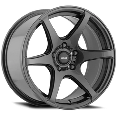 Konig 104GG Tandem Gloss Graphite Wheel 17X8 5X120 +35mm 72.60HB