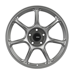 Konig Ultragram 18X8.5 5X114.3 ET42 Titanium Metallic Knurled Bead | UG8851442T