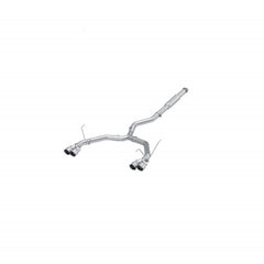 MBRP 3" Stainless Steel Race Profile Quad Tip Cat Back Exhaust Subaru WRX 22-26 | S4808304