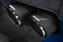 MBRP 3.5in Cat-Back Exhaust Dual Split Rear Quad Carbon Tips Nissan GT-R 2009-2025 | pS44073CF