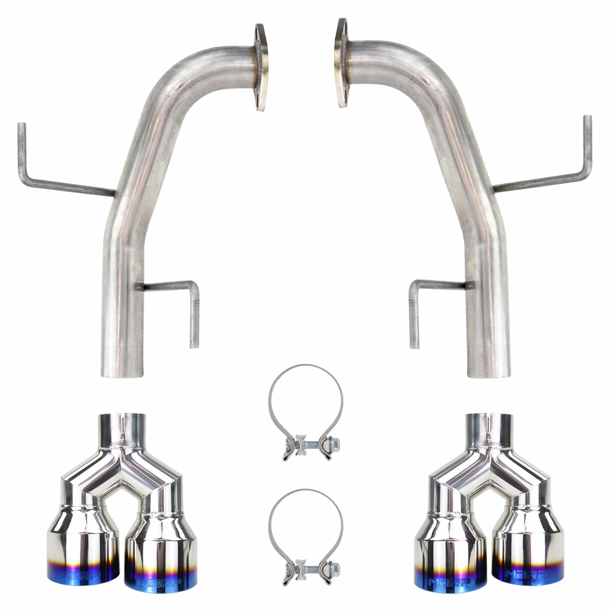MBRP Armor Pro Axle Back Exhaust w/ Quad Burnt Tips Subaru WRX 2022-2026 | S48103BE