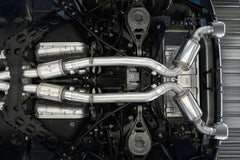 MBRP Armor Pro Cat Back Exhaust 3" Dual Exit w/ 5" Carbon Fiber Tips Nissan Z 2023-2026 | S44083CF