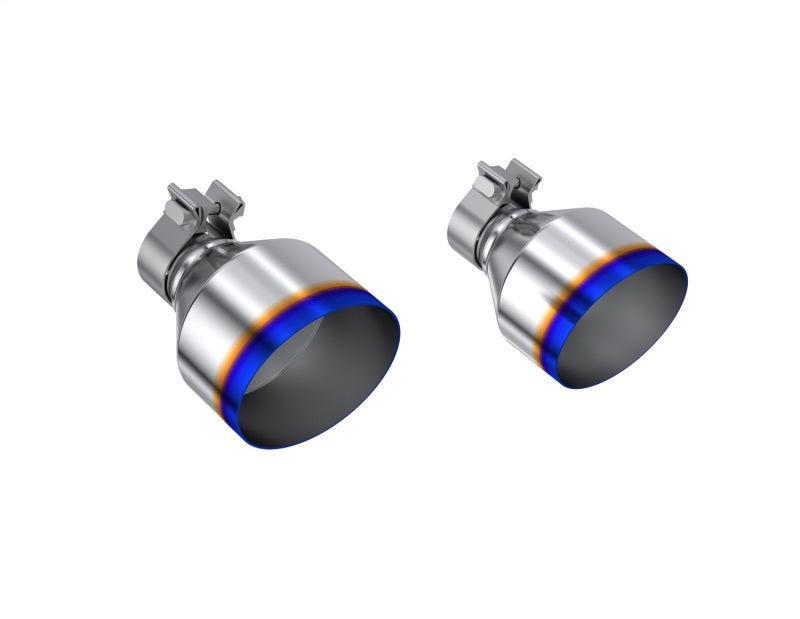 MBRP T304 SS Burnt End Exhaust Tips Pair Subaru BRZ / Toyota 86 / GR86 2017-2026| T5202BE