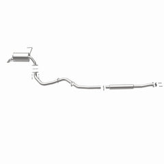 MagnaFlow BRExhaust Cat Back Exhaust Subaru Outback 2.5L 2010-2019 | 106-0162