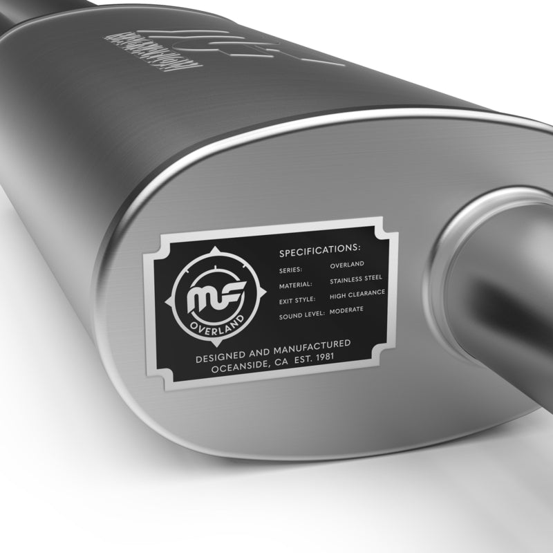 MagnaFlow Overland Series Cat Back Exhaust Subaru Crosstrek 2018-2023 | 19676