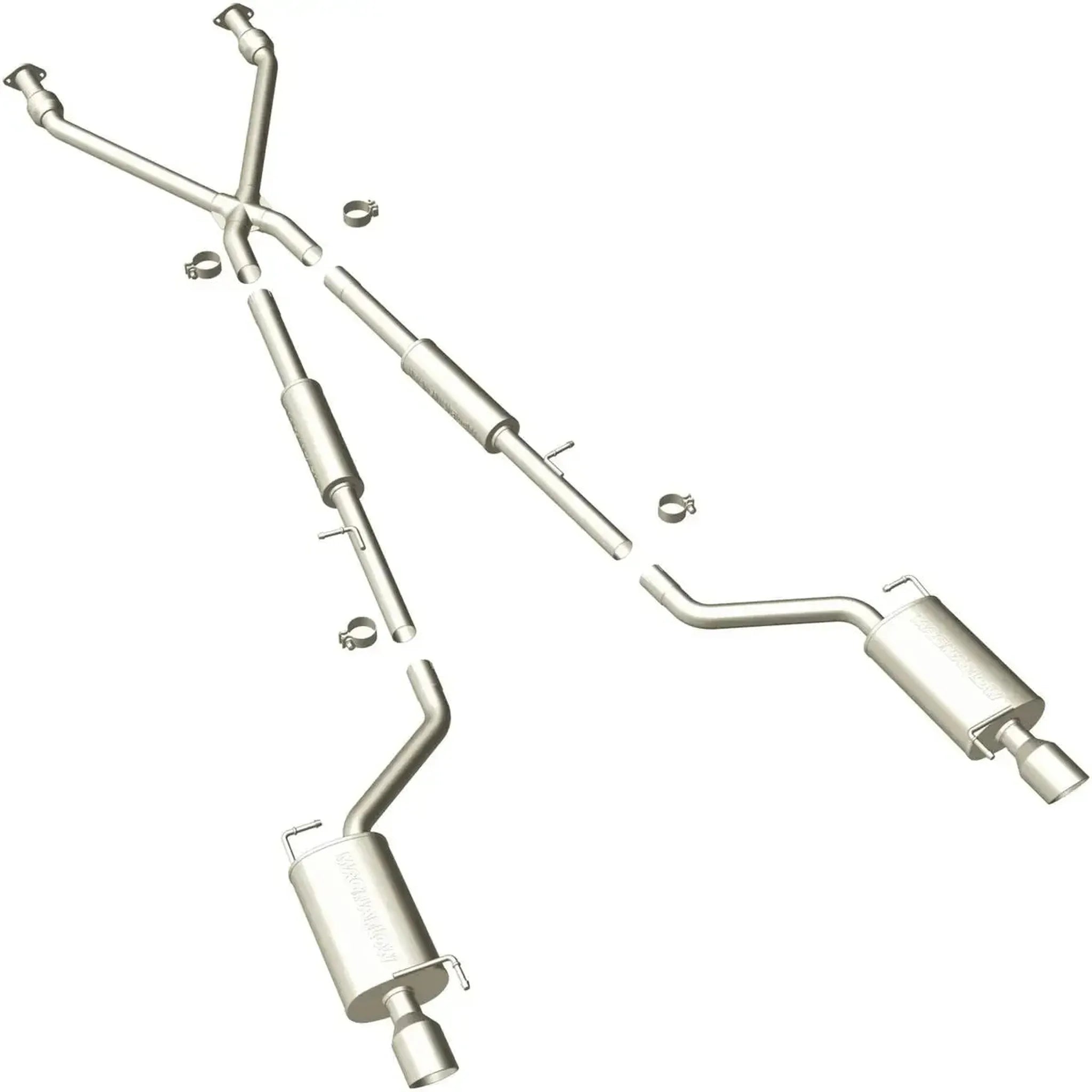 MagnaFlow Street Cat Back Exhaust Infiniti G35 Sedan 2007-2008 / G37 Sedan 2009-2013 | 16862
