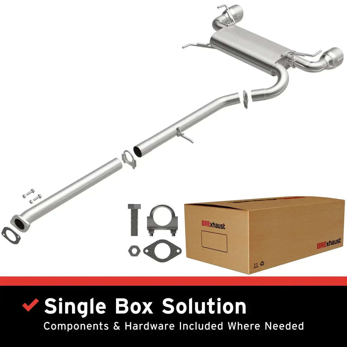 Magnaflow BRE Cat Back Exhaust Nissan 350Z 2003-2009 | 106-0883