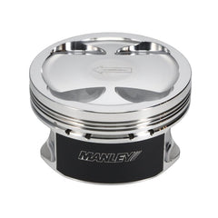 Manley STD Stroke 99.75mm +.25mm Bore 9.8:1 Dish Piston Set w/ Rings Subaru WRX 06-14 / STI 04-21 | 612102C-4