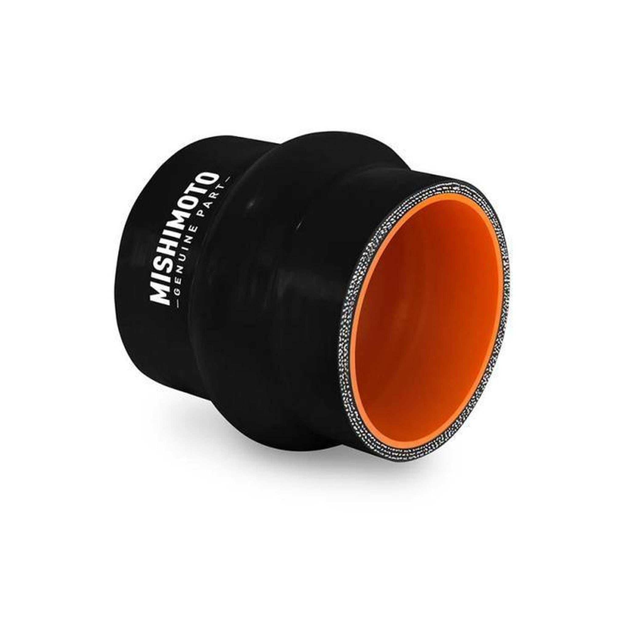Mishimoto 2.5-inch Straight Hump Coupler Black | MMCP-2.5HPBK
